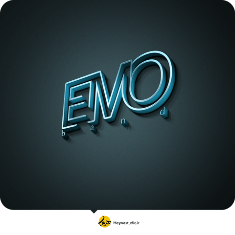 طراحی لوگو گروه موسیقی امو بند EMO band